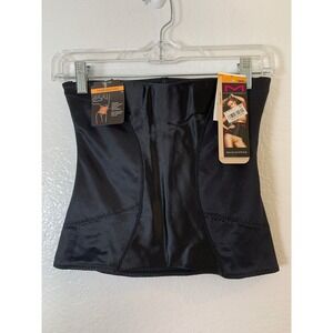Maidenform Waistnipper Women Small Black Easy-Up Tummy Solutions FL2368